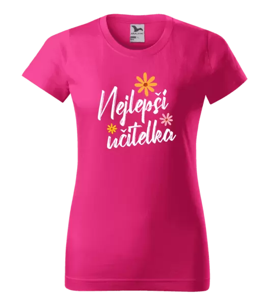Dámské tričko Nejlepší učitelka