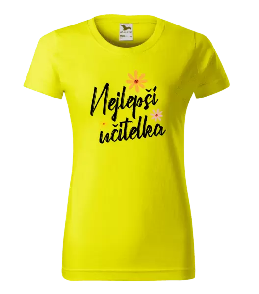Dámské tričko Nejlepší učitelka