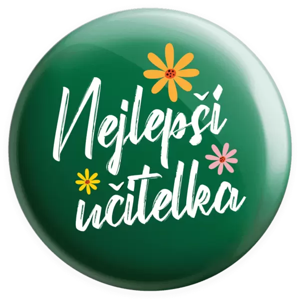 Placka Nejlepší učitelka