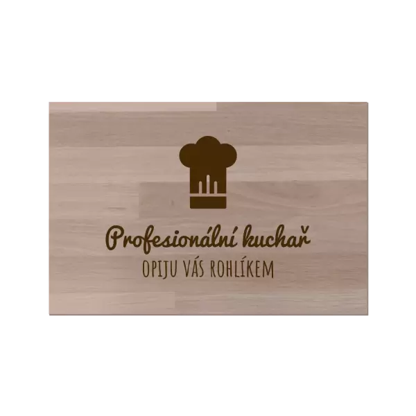 Bukové prkénko Profesionální kuchař