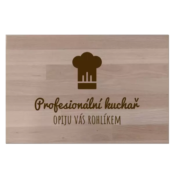 Bukové prkénko Profesionální kuchař
