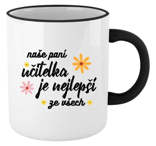 Hrnek Naše paní učitelka je nejlepší ze všech