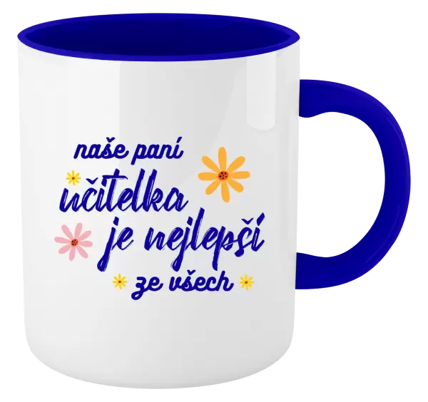 Hrnek Naše paní učitelka je nejlepší ze všech