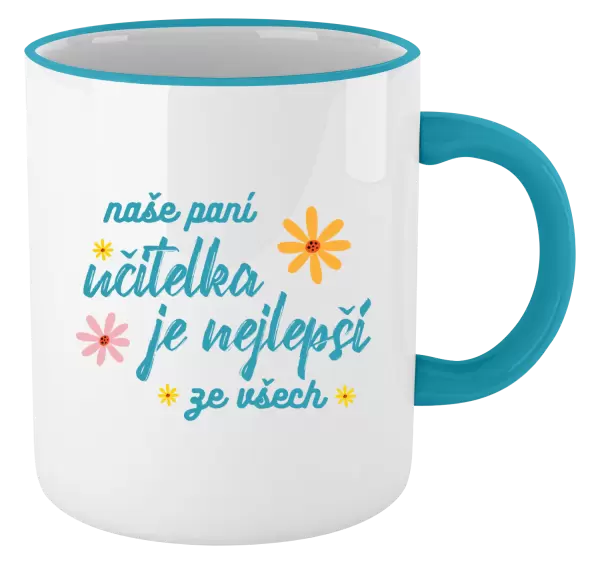 Hrnek Naše paní učitelka je nejlepší ze všech