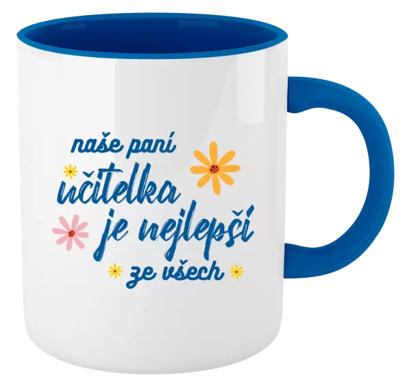 Hrnek Naše paní učitelka je nejlepší ze všech