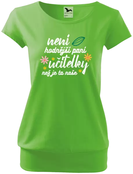Dámské tričko Není hodnější paní učitelky