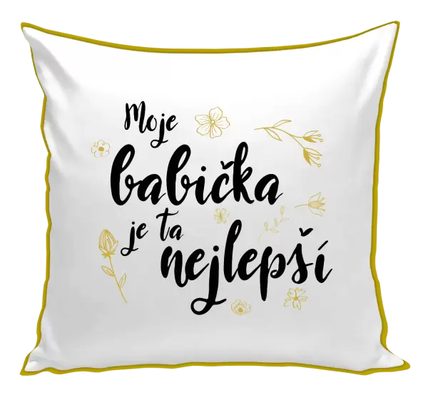Polštář Moje babička je ta nejlepší