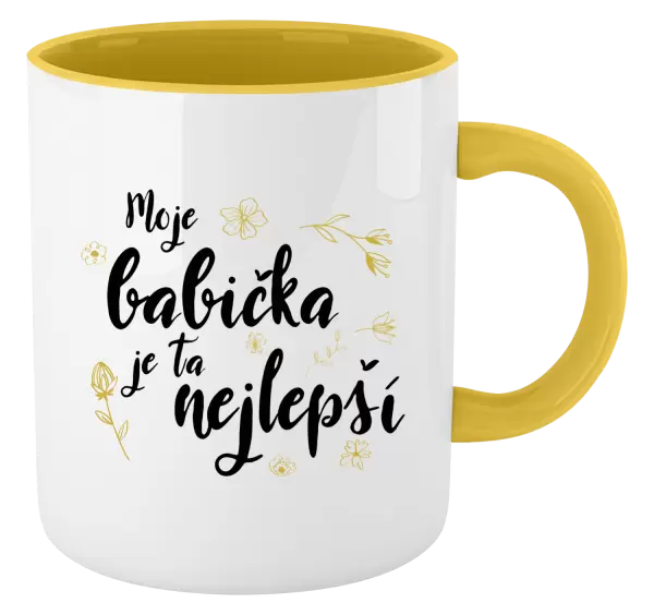 Hrnek Moje babička je ta nejlepší