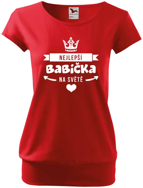 Dámské tričko Nejlepší babička na světě