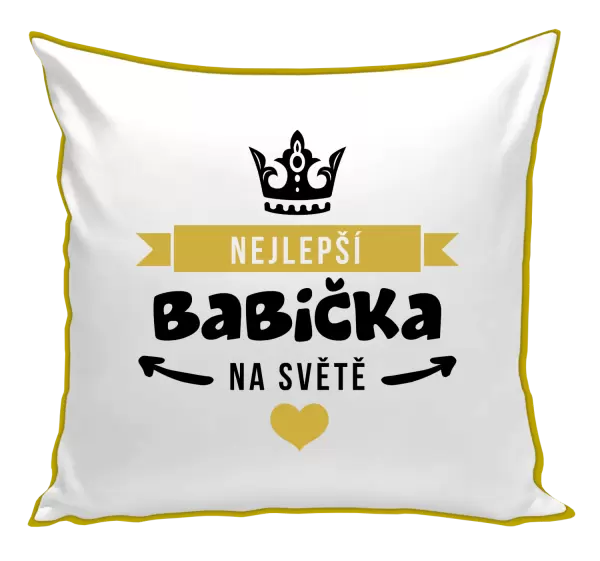 Polštář Nejlepší babička na světě