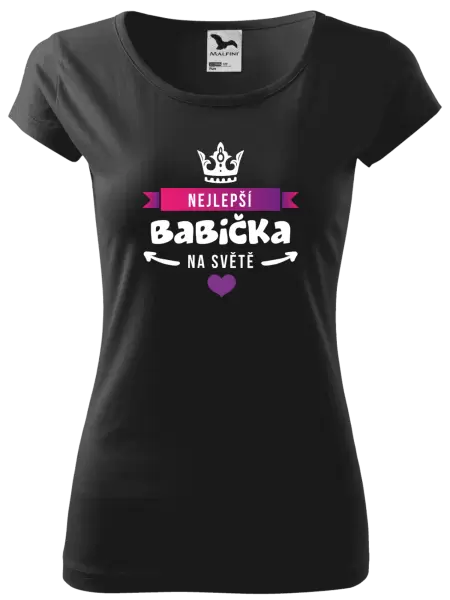 Dámské tričko Nejlepší babička na světě