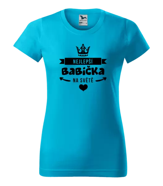 Dámské tričko Nejlepší babička na světě