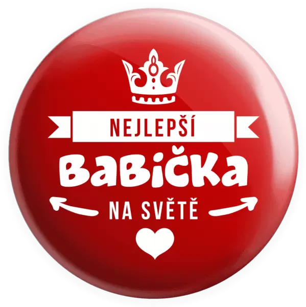 Placka Nejlepší babička na světě