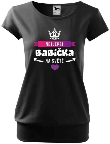Dámské tričko Nejlepší babička na světě