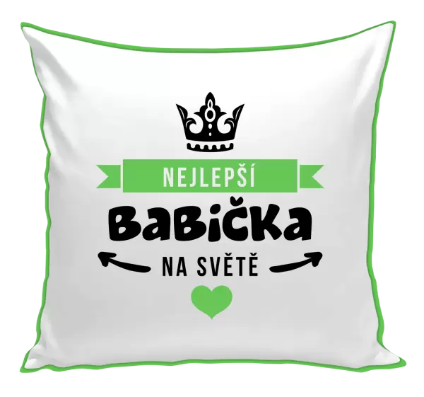 Polštář Nejlepší babička na světě