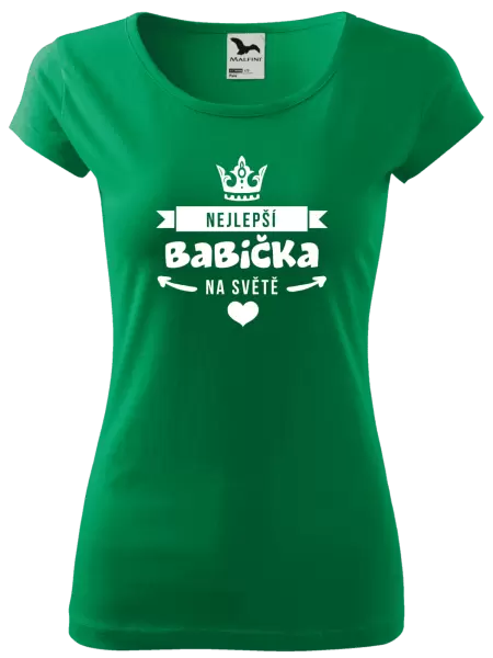 Dámské tričko Nejlepší babička na světě