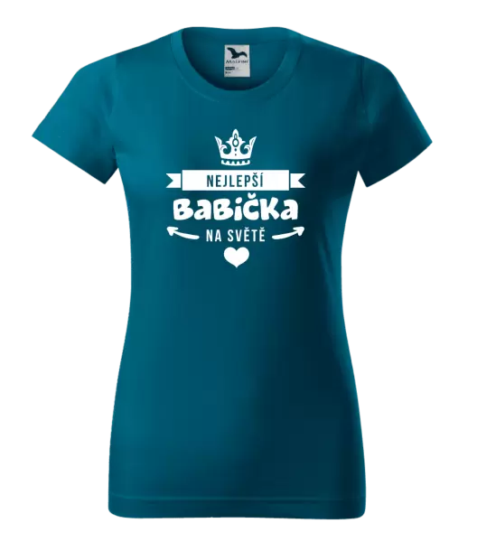 Dámské tričko Nejlepší babička na světě