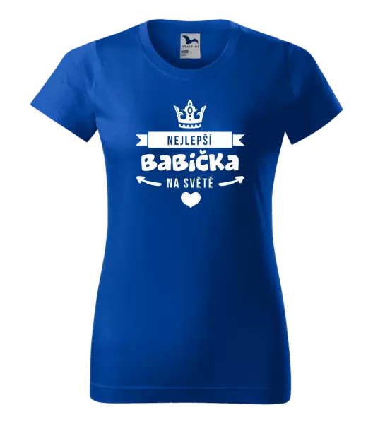 Dámské tričko Nejlepší babička na světě