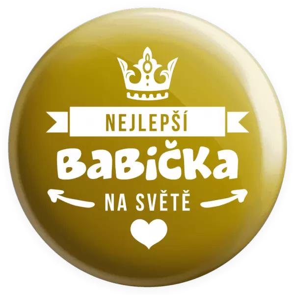 Placka Nejlepší babička na světě