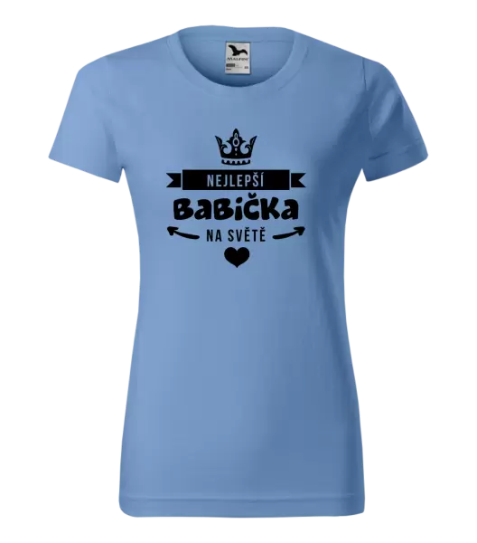 Dámské tričko Nejlepší babička na světě