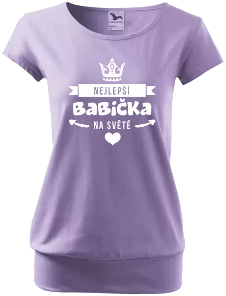 Dámské tričko Nejlepší babička na světě
