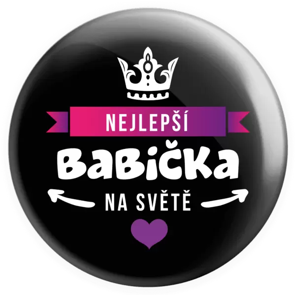 Placka Nejlepší babička na světě