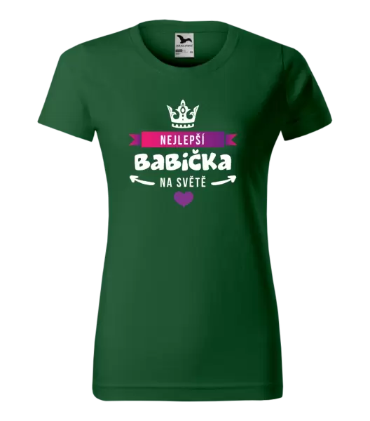 Dámské tričko Nejlepší babička na světě