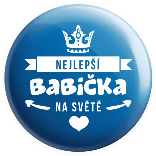 Placka Nejlepší babička na světě