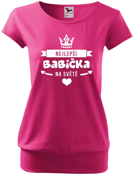 Dámské tričko Nejlepší babička na světě