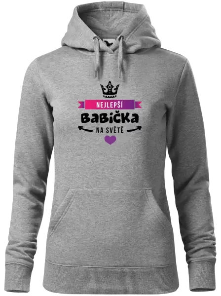 Dámská mikina Nejlepší babička na světě