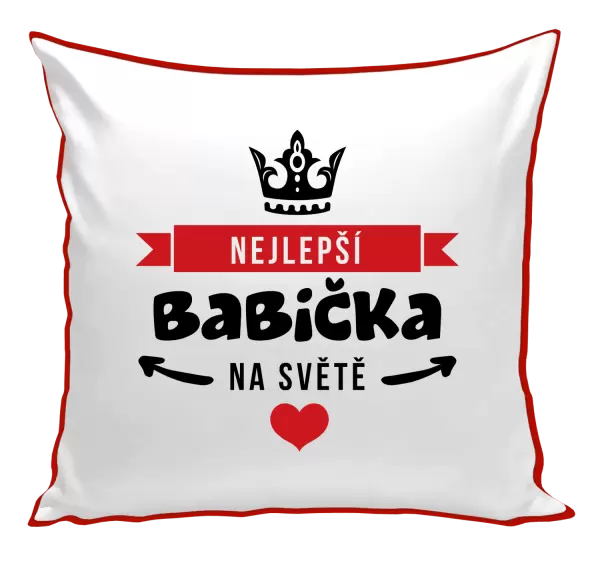 Polštář Nejlepší babička na světě