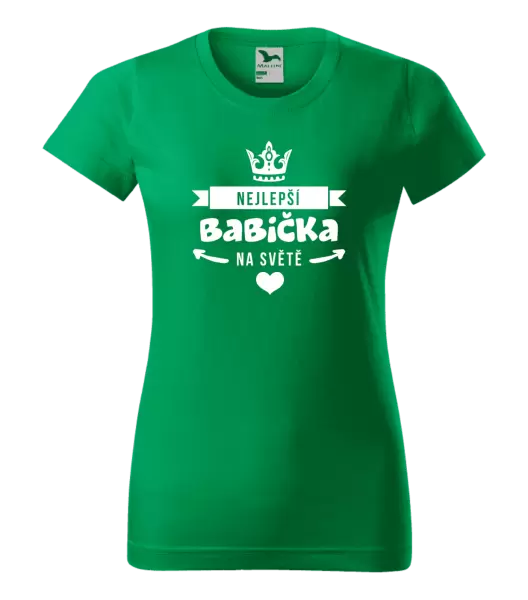 Dámské tričko Nejlepší babička na světě