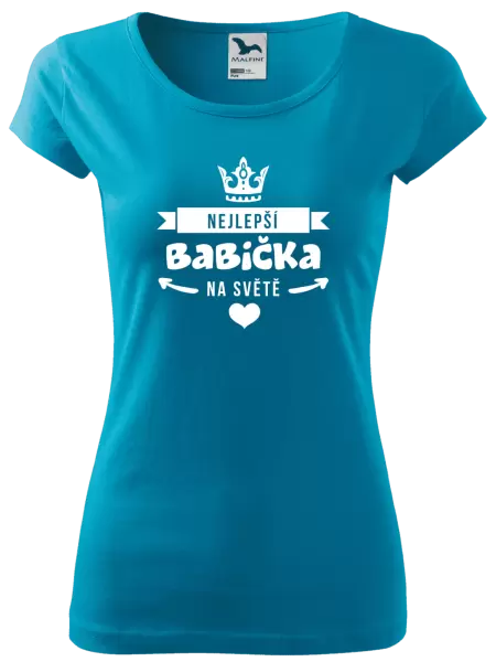 Dámské tričko Nejlepší babička na světě