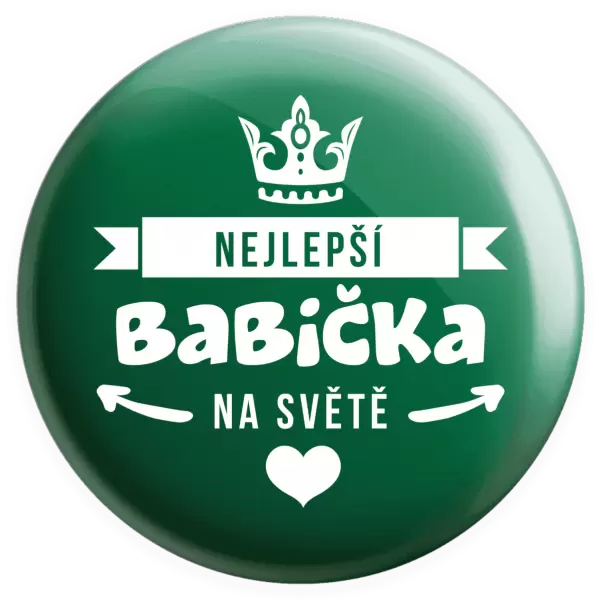 Placka Nejlepší babička na světě