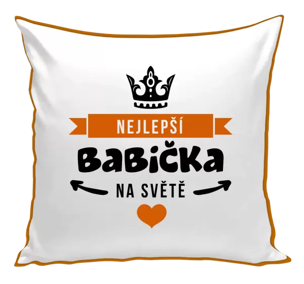 Polštář Nejlepší babička na světě