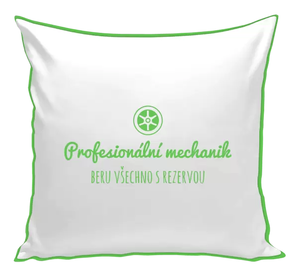 Polštář Profesionální mechanik