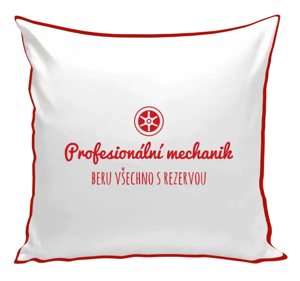 Polštář Profesionální mechanik