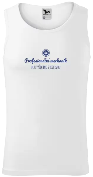Pánské tílko Profesionální mechanik