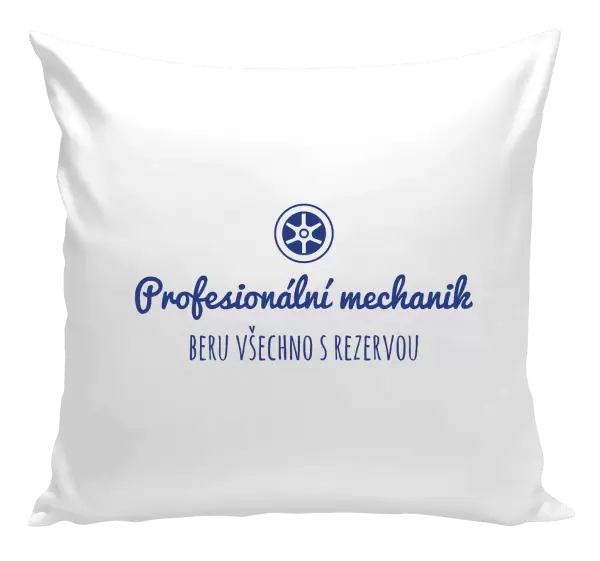Polštář Profesionální mechanik
