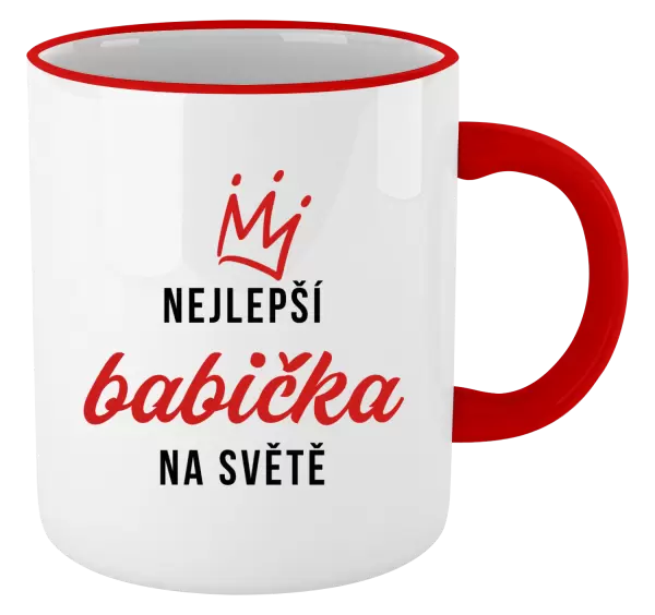 Hrnek Nejlepší babička na světě - korunka