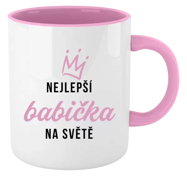Hrnek Nejlepší babička na světě - korunka