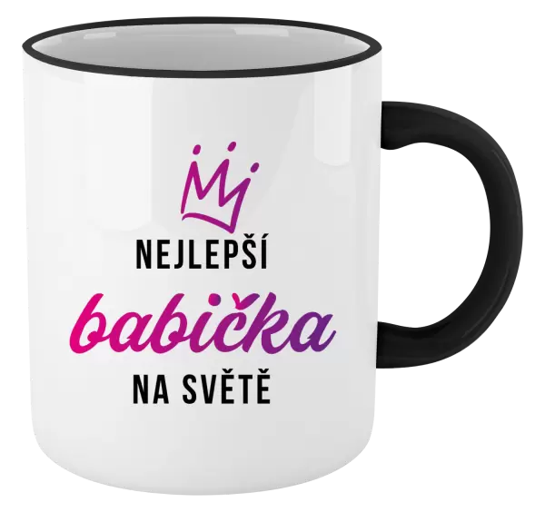 Hrnek Nejlepší babička na světě - korunka