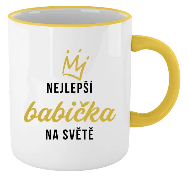 Hrnek Nejlepší babička na světě - korunka