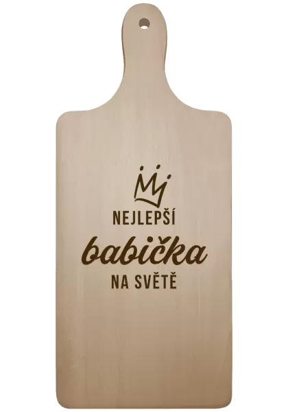 Prkénko Nejlepší babička na světě - korunka