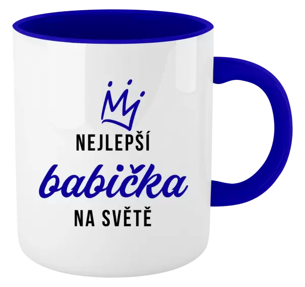 Hrnek Nejlepší babička na světě - korunka