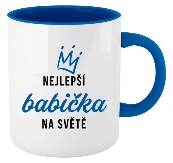 Hrnek Nejlepší babička na světě - korunka