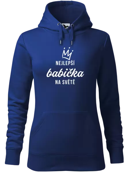 Dámská mikina Nejlepší babička na světě - korunka