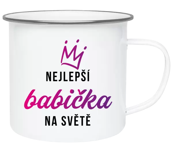 Plecháček Nejlepší babička na světě - korunka