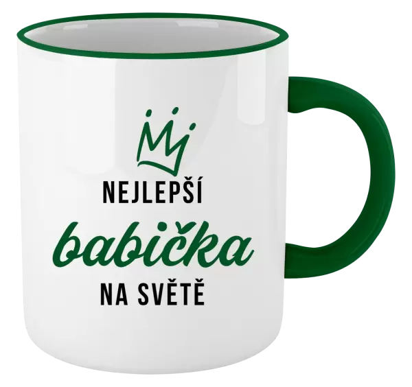 Hrnek Nejlepší babička na světě - korunka