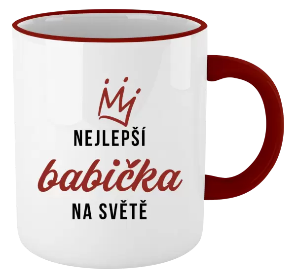 Hrnek Nejlepší babička na světě - korunka
